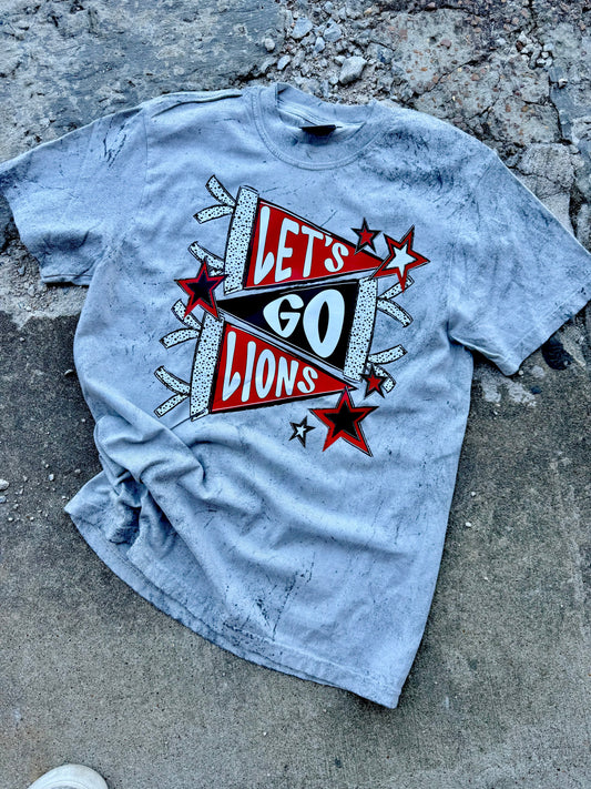 LETS GO LIONS GRAPHIC TEE