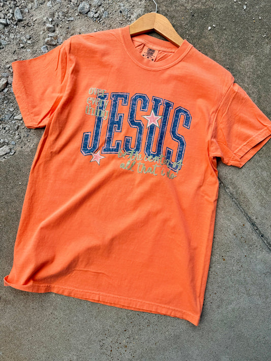 JESUS BE THE CENTER GRAPHIC TEE
