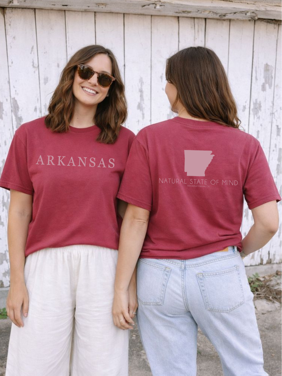 ARKANSAS | NATURAL STATE OF MIND - SHORT AND LONG SLEEVE | COLORS