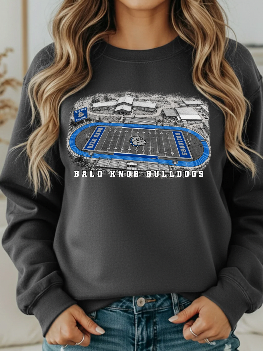 BK BULLDOGS HOME STADIUM CREWNECK SWEATSHIRT