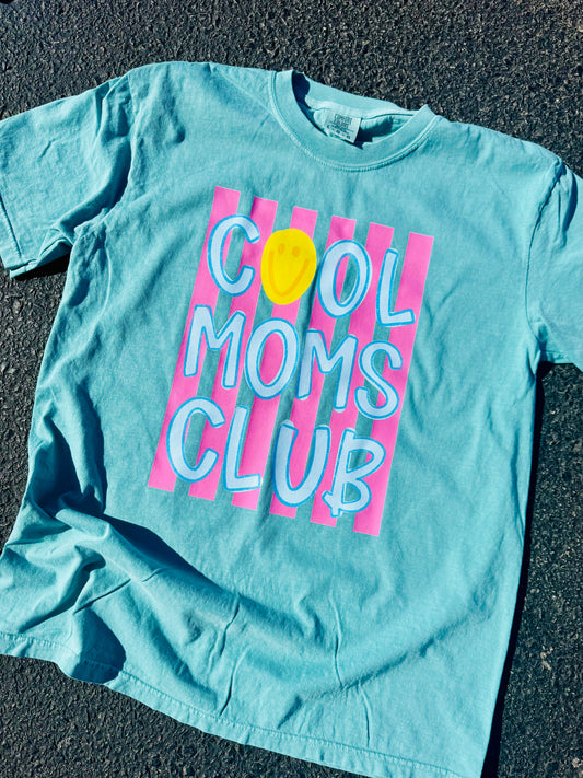 COOL MOMS CLUB STRIPE | CHOOSE YOUR COLOR