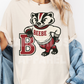 THROWBACK BADGERS VINTAGE TEE