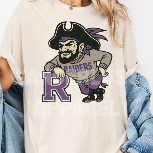 THROWBACK RAIDERS VINTAGE TEE