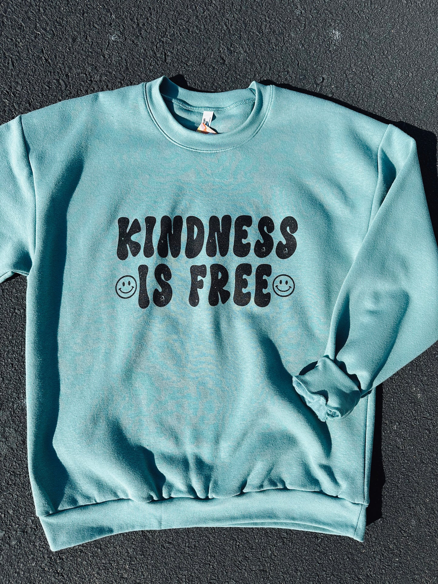 Kindness Is Free Sweatshirt | AMERICAN APPAREL