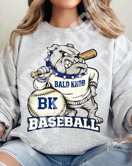 VINTAGE BK BULLDOGS BASEBALL