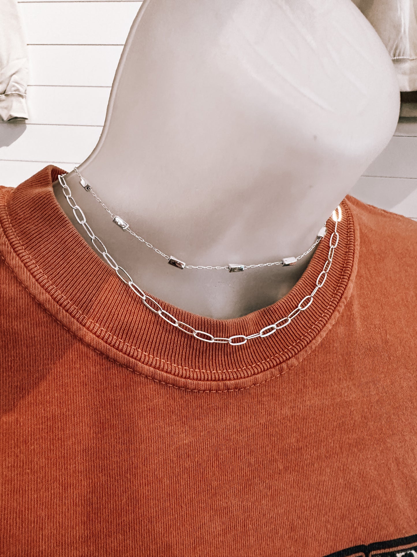 The Layered Silver Necklace