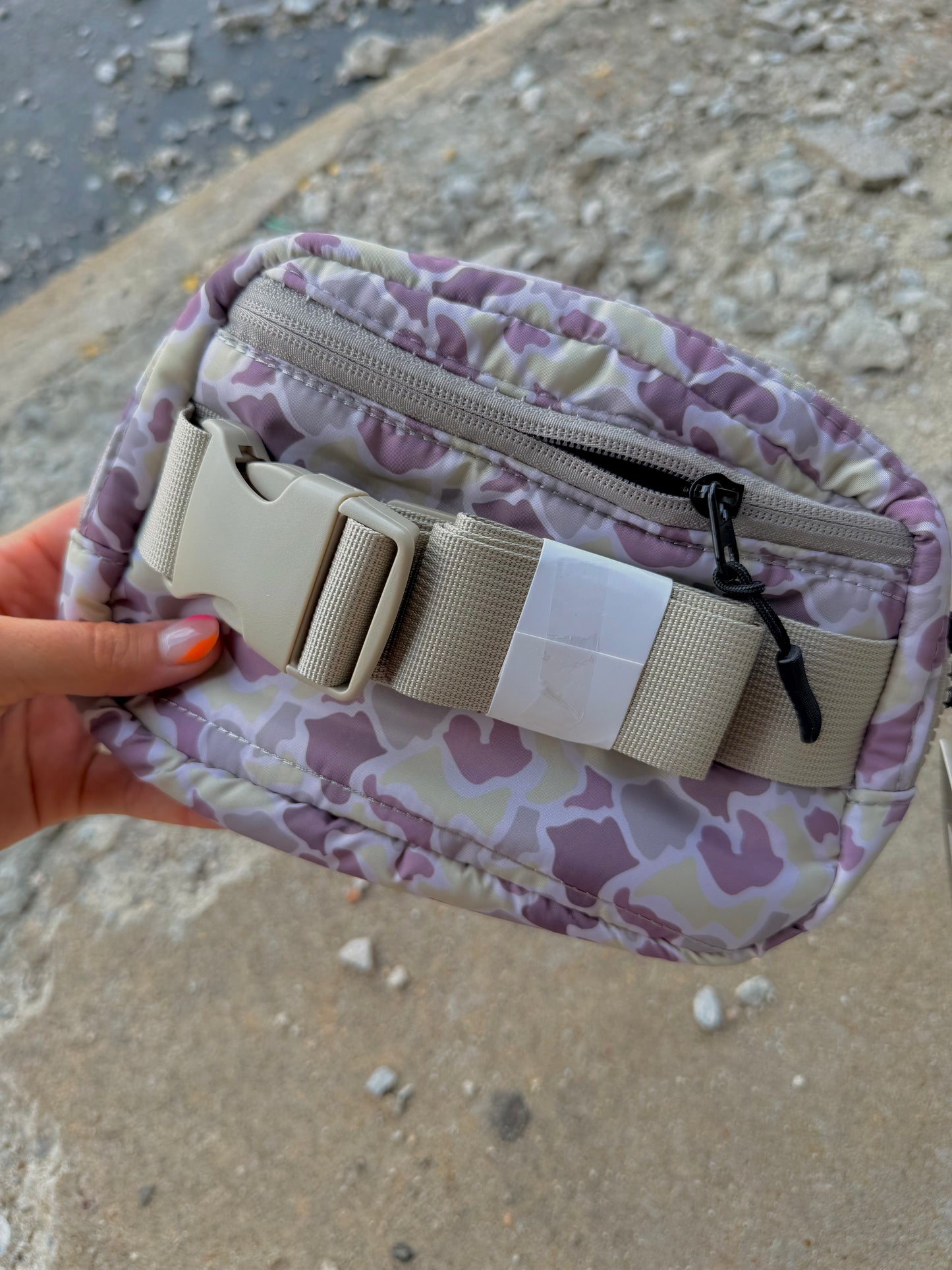 LULU MAC CAMO BELT BAG