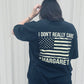 Don't really care Margaret graphic tee