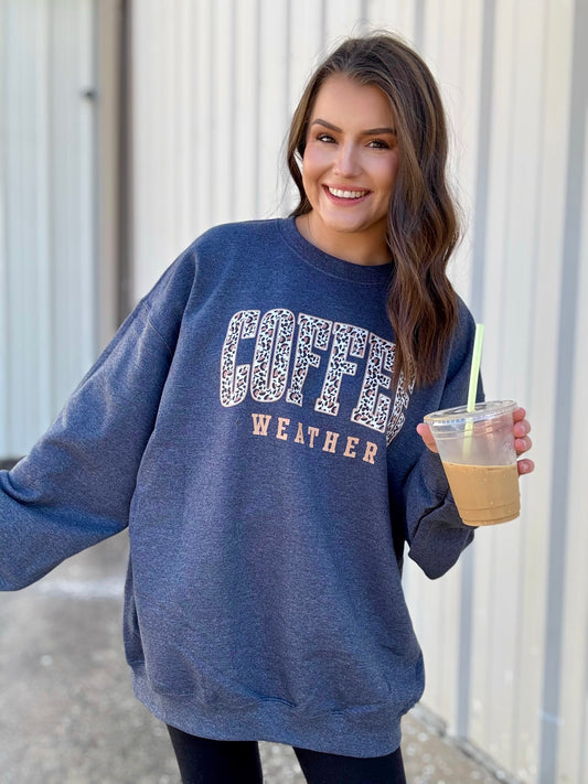 COFFEE WEATHER Crewneck