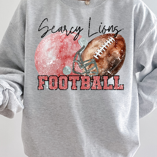VINTAGE SEARCY LIONS FOOTBALL CREWNECK