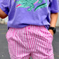 PINK STRIPED BOXER SHORTS
