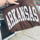 ARKANSAS PUFF CREWNECK | ARMY BROWN