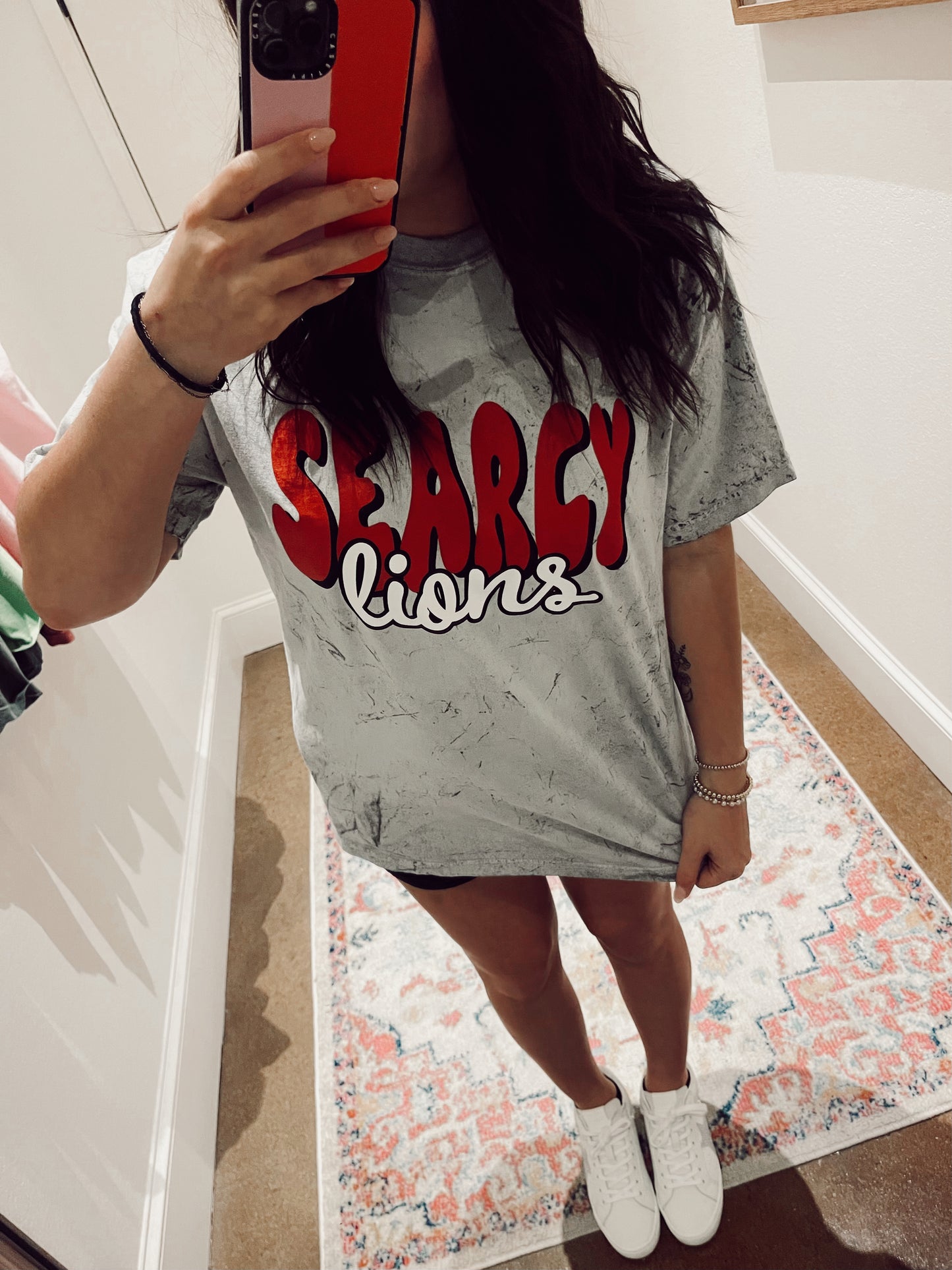 Searcy Lions Tee | Smoke Colorblast