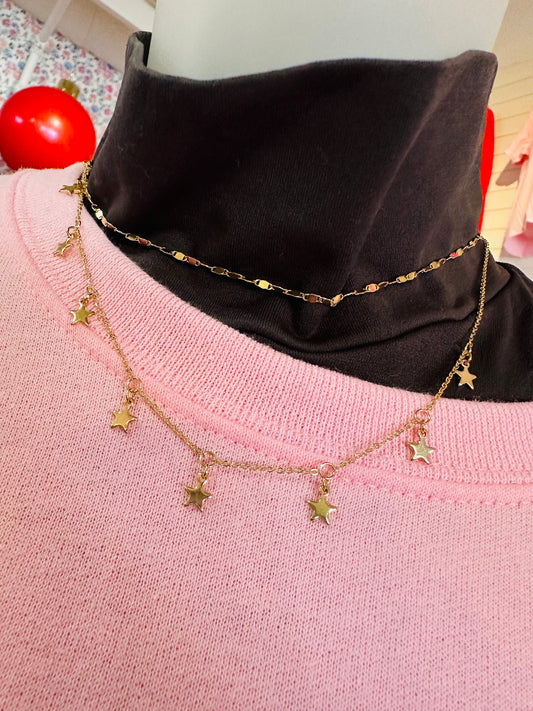 Double Layer Star Necklace | COLORS