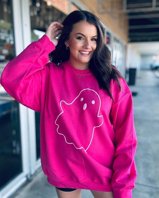 PUFF INK GHOST CREWNECK