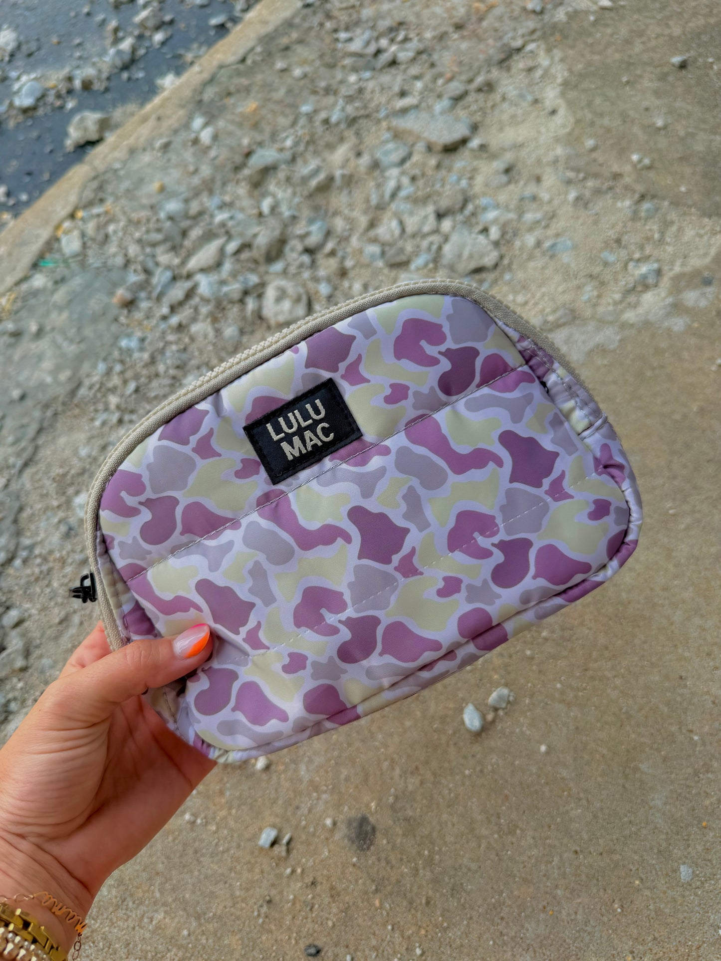 LULU MAC CAMO BELT BAG