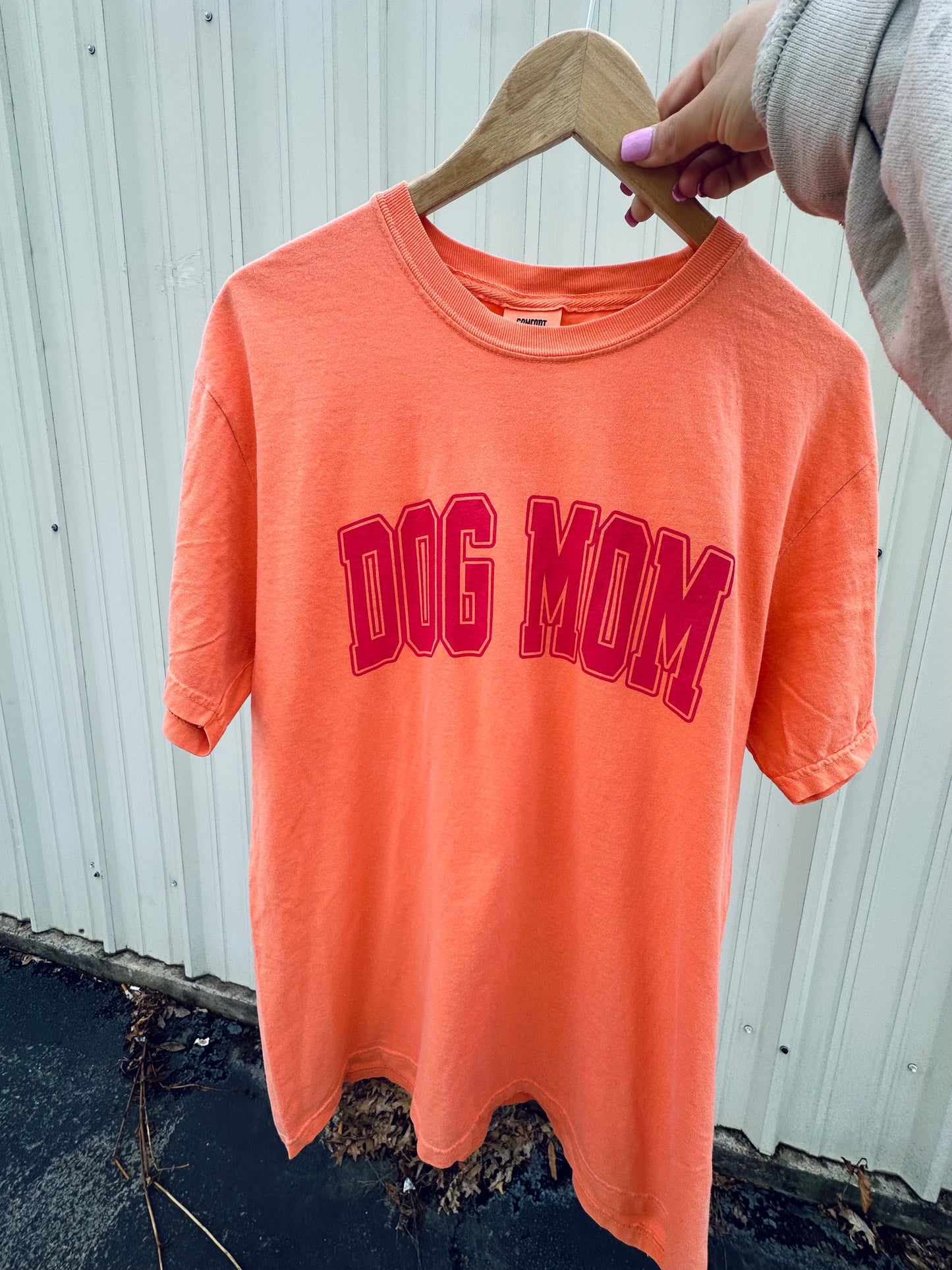 Bright Dog Mom Vibes Graphic