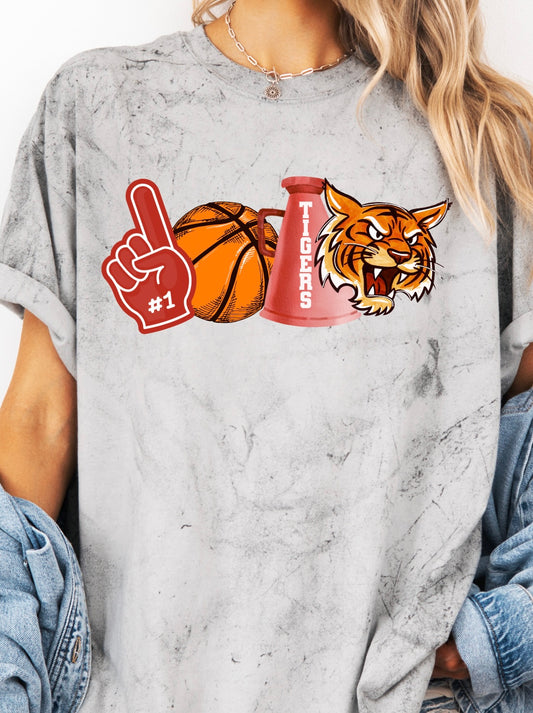 TIGERS BASKETBALL ELEMENTS GRAPHIC TEE