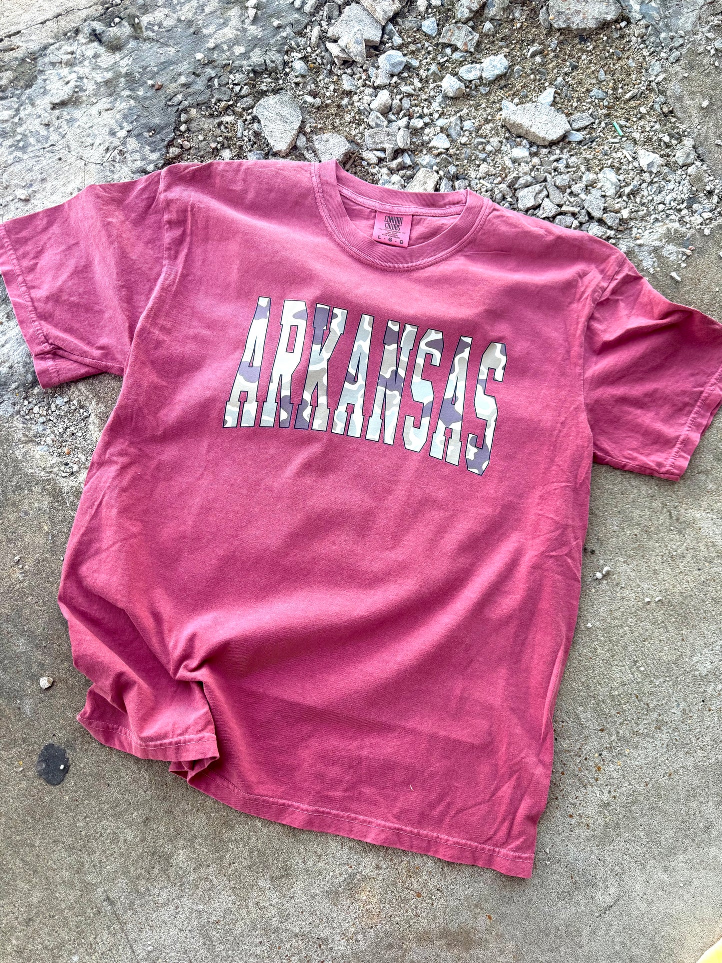 NATURAL STATE CAMO TEE | CHOOSE COLOR