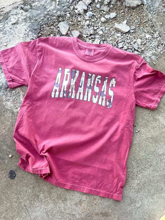 NATURAL STATE CAMO TEE | CHOOSE COLOR