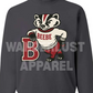 THROWBACK BADGER VINTAGE CREWNECK