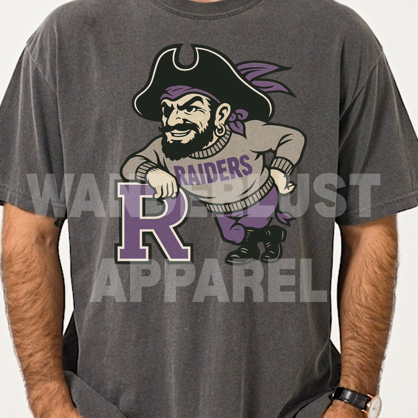 THROWBACK RAIDERS VINTAGE TEE