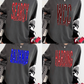 CUSTOM STAR TEAM GRAPHIC TEE