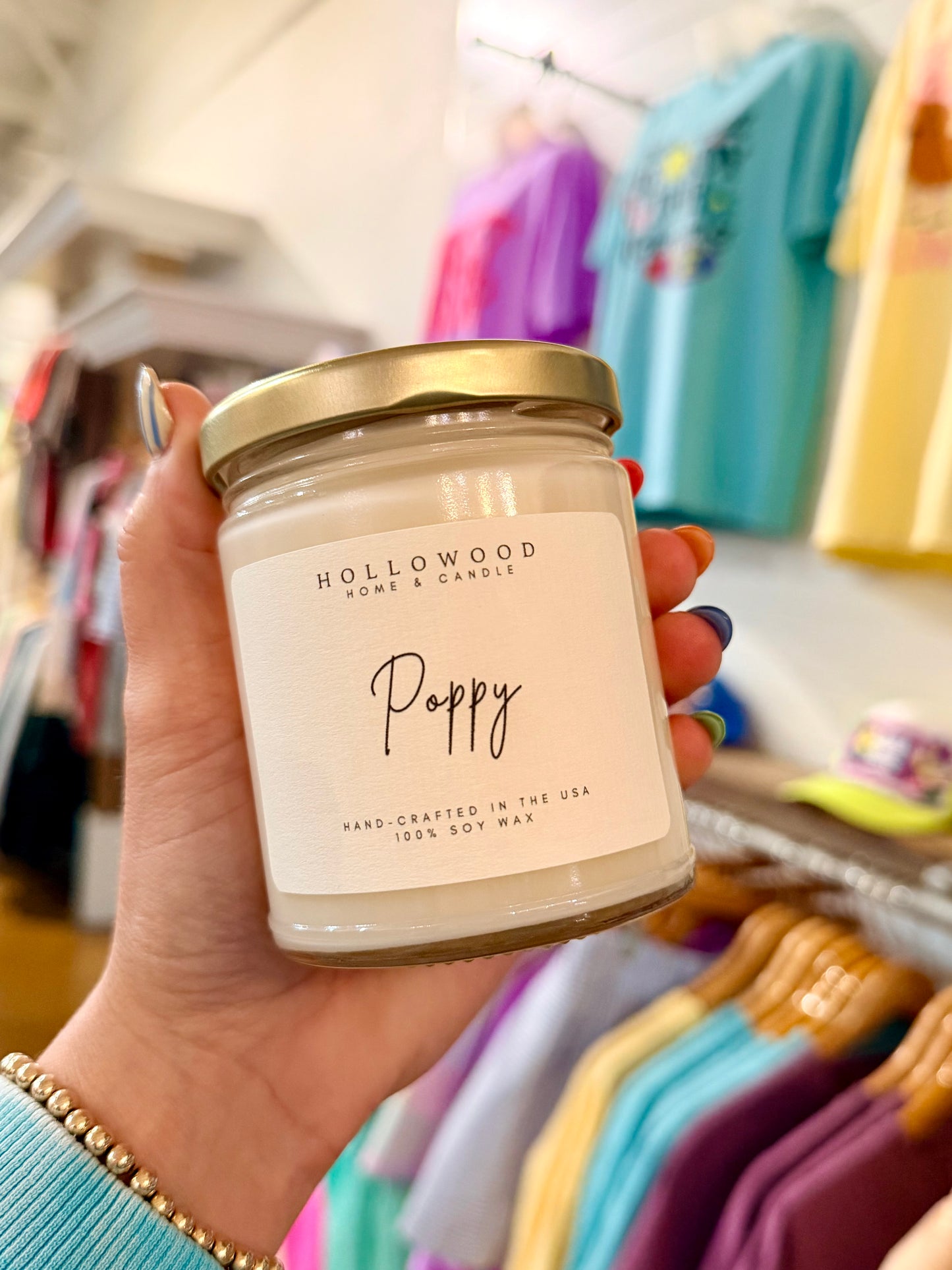 POPPY | 8 OZ | SOY WAX CANDLE
