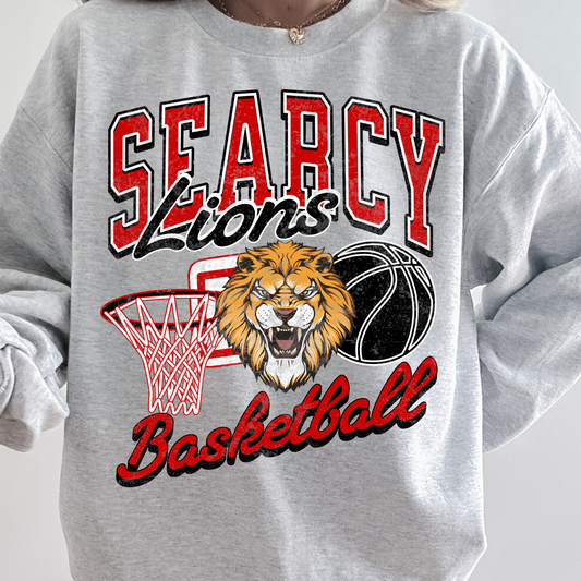 SEARCY VINTAGE BASKETBALL GRAPHIC CREWNECK