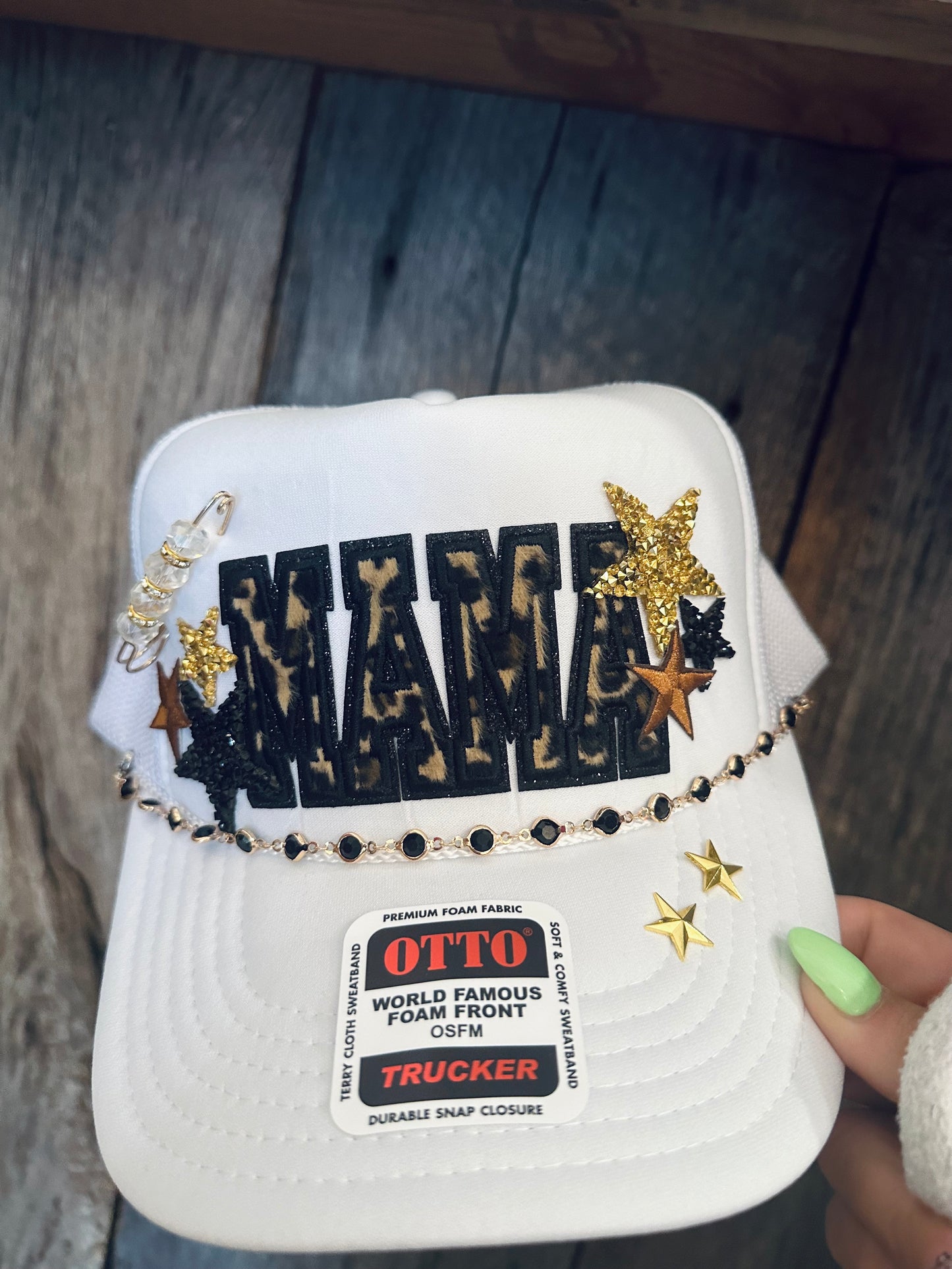 Leopard Mama Trucker Hat