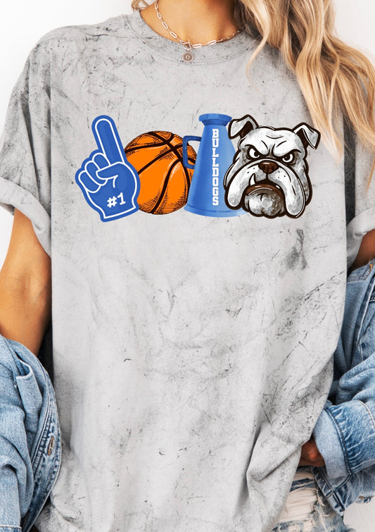 BULLDOGS BASKETBALL ELEMENTS GRAPHIC TEE