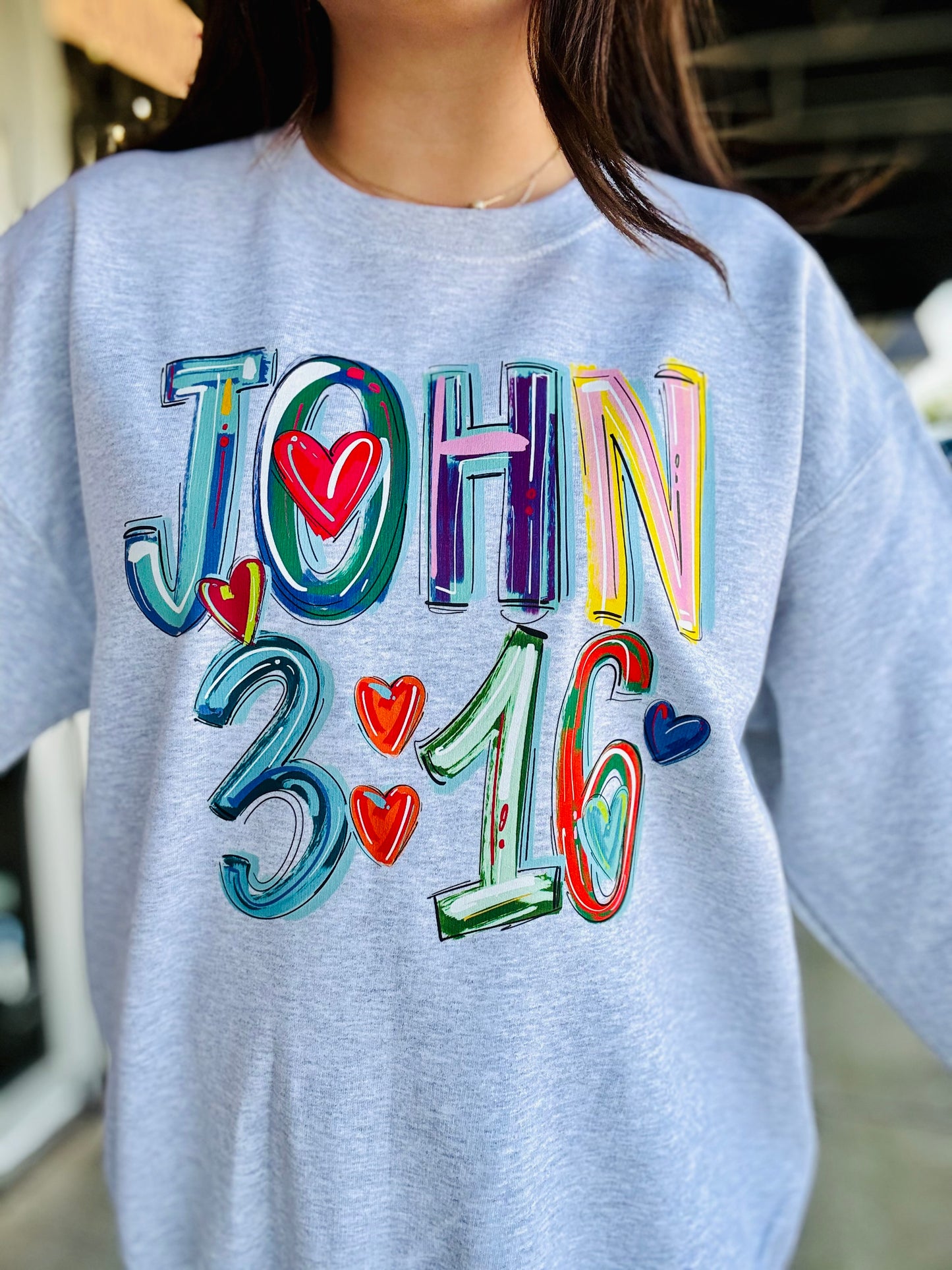 John 3:16 crewneck