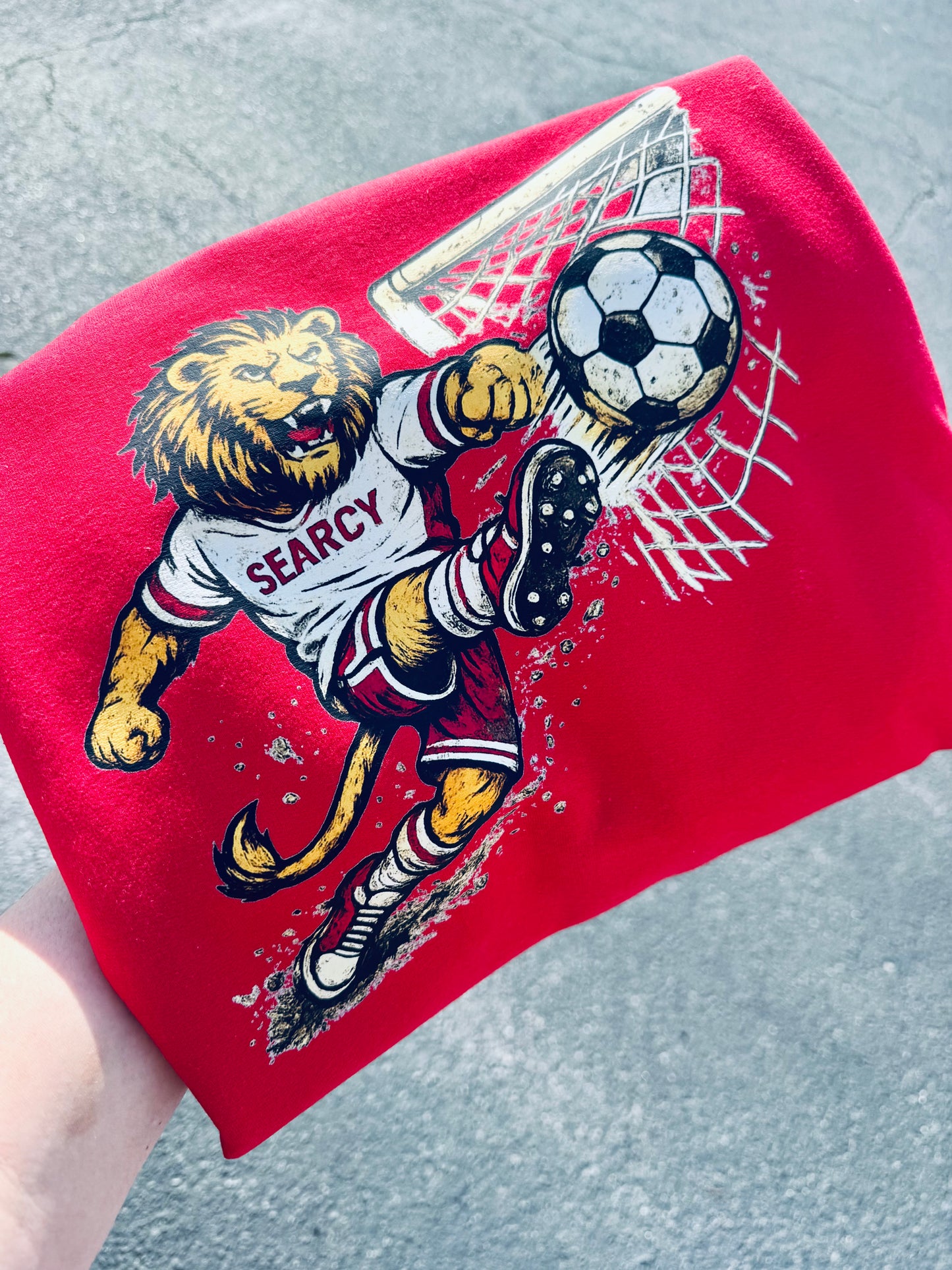 SEARCY SOCCER ACTION GRAPHIC