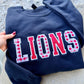 CUSTOM APPLIQUE EMBROIDERY CREWNECK
