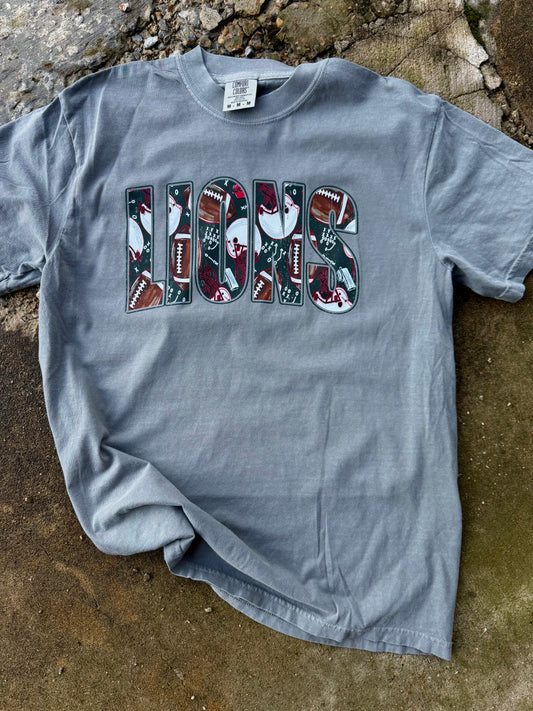 Lions Football Graphic Tee