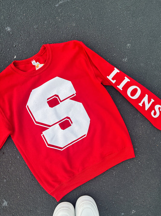 Searcy Lions Sleeve Sweatshirt