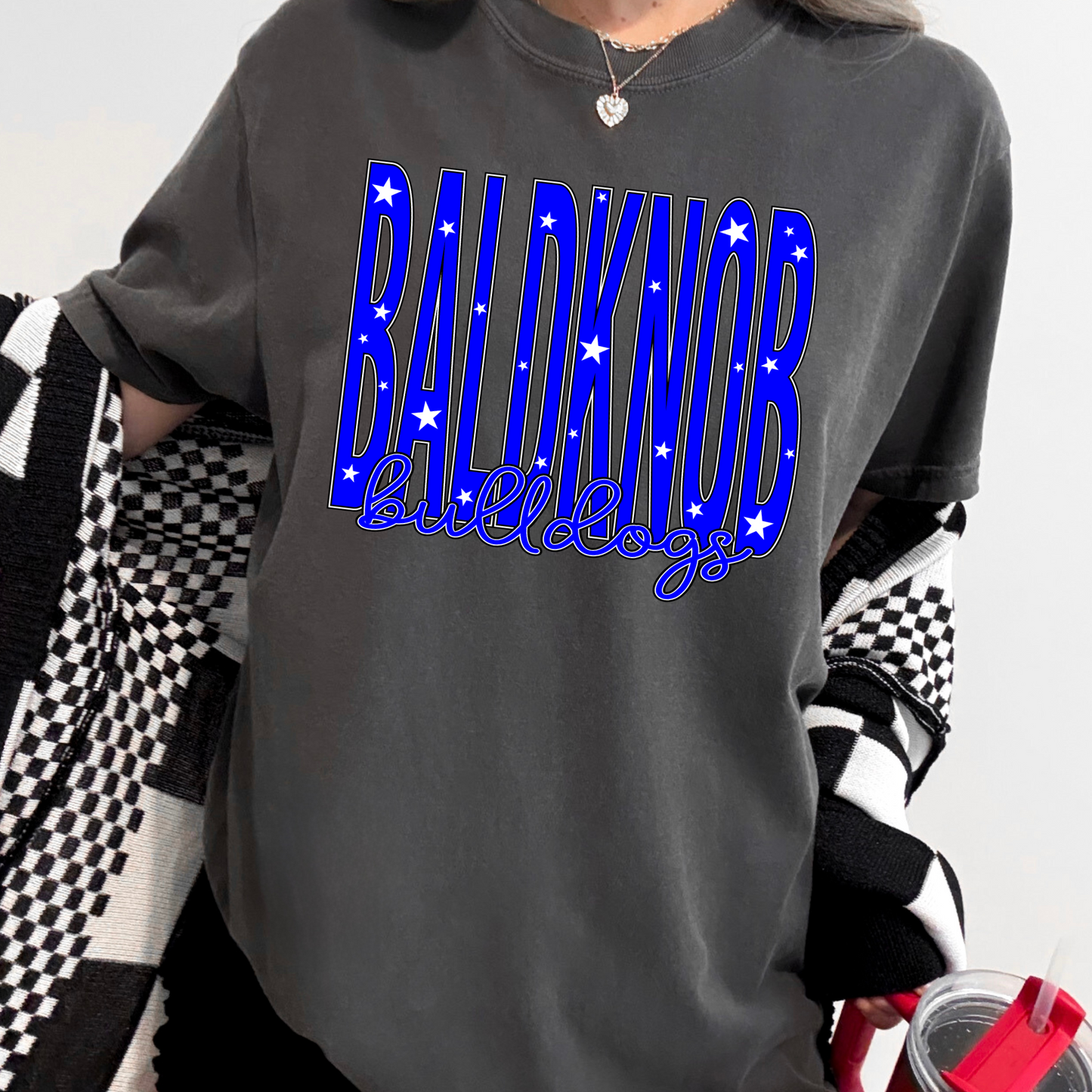 CUSTOM STAR TEAM GRAPHIC TEE