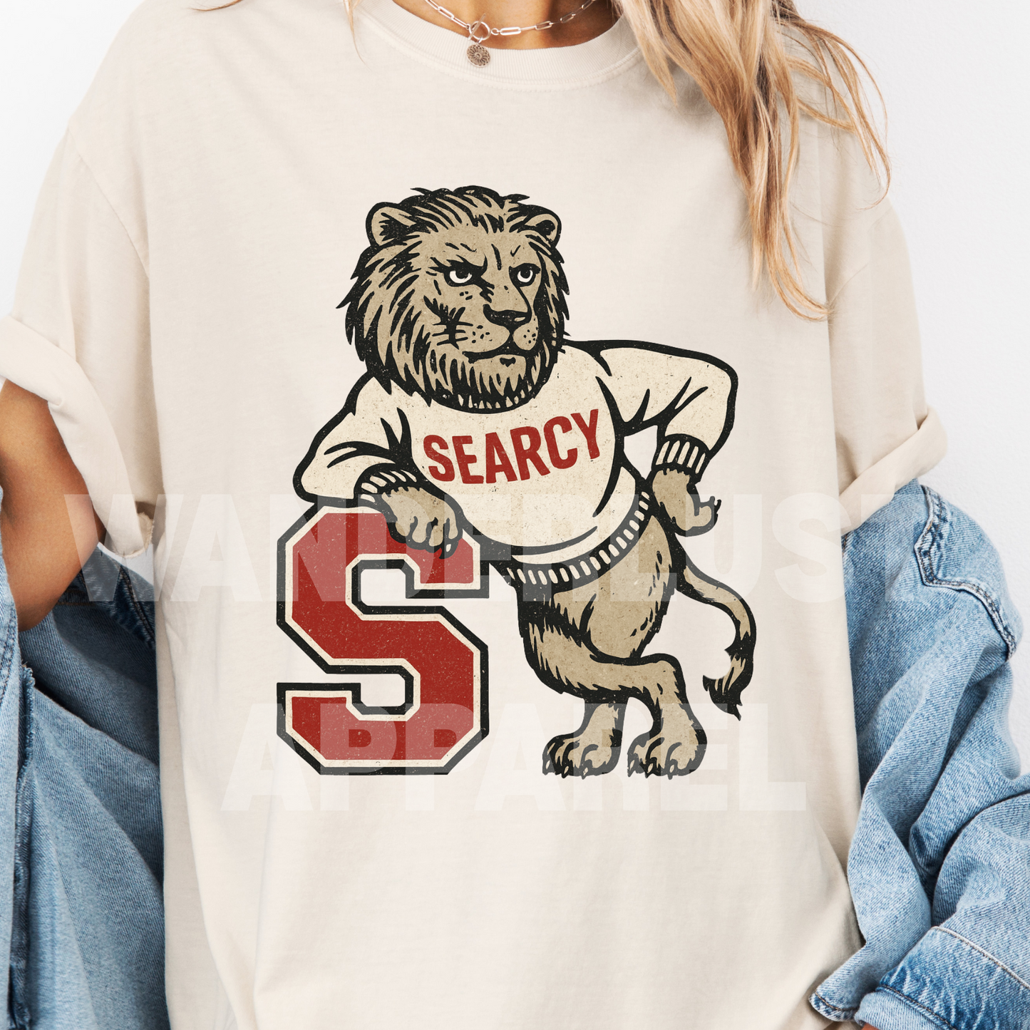 THROWBACK LIONS VINTAGE TEE