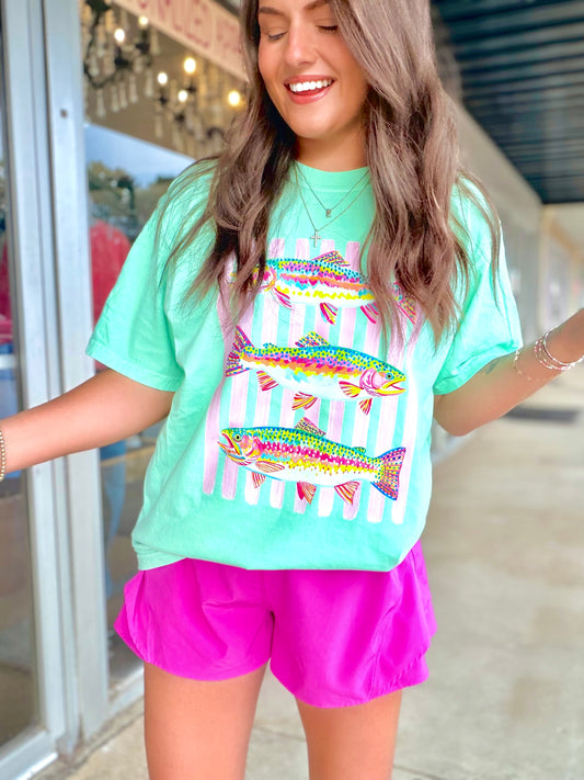 TROUT ABOUT IT GRAPHIC TEE | ISLAND REEF