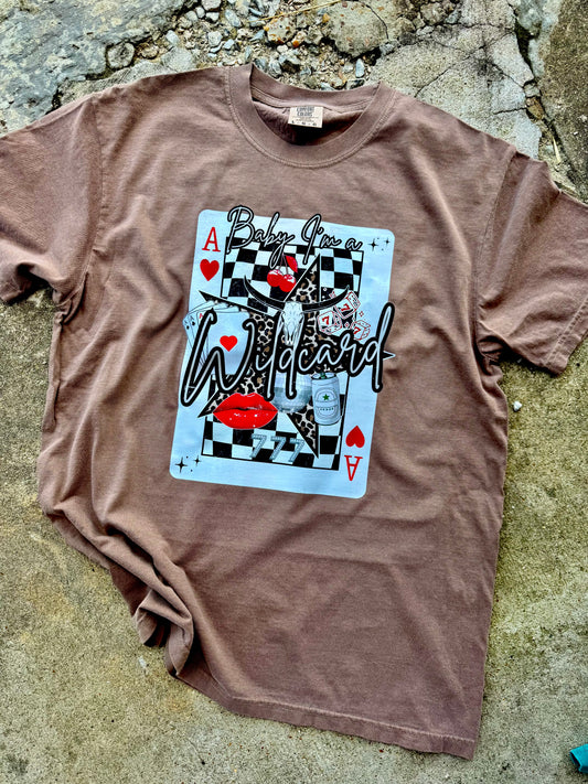 WILDCARD GRAPHIC TEE