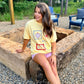 STAMP WANDERLUST CAMP  GRAPHIC TEE | BUTTER
