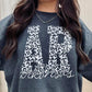 LEOPARD AR CREWNECK