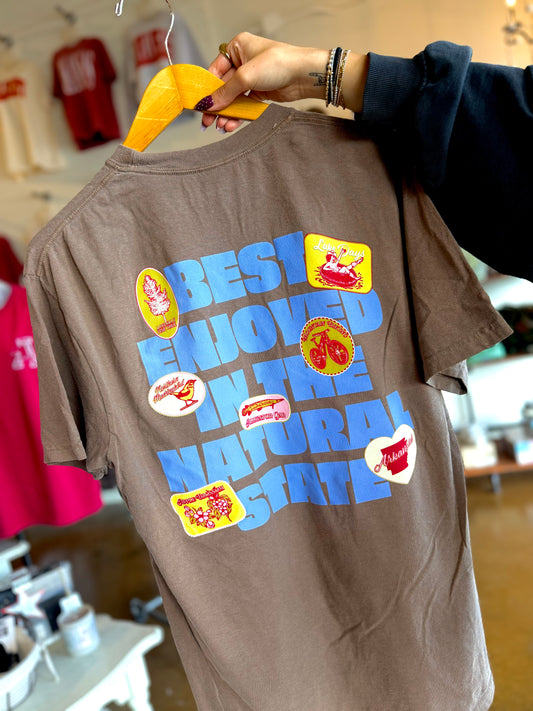 ARKANSAS NATURAL STATE GRAPHIC TEE