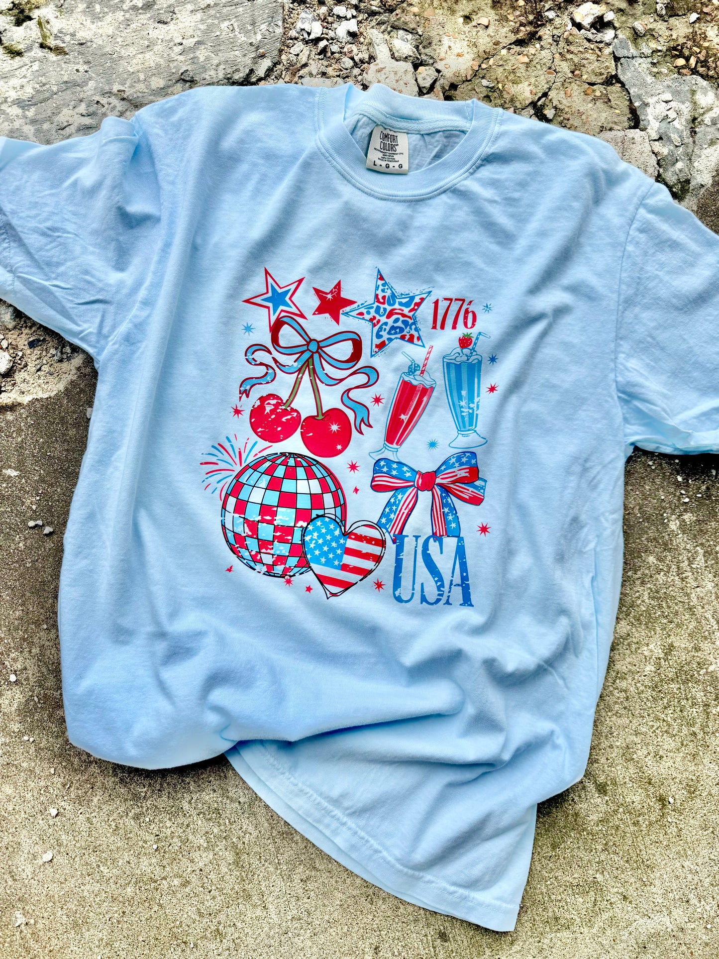 4th of July Element Graphic Tee