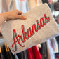 ARKANSAS EMBROIDERED CREWNECK SWEATSHIRT