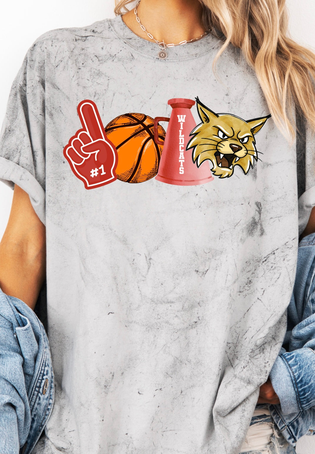 WILDCATS BASKETBALL ELEMENTS GRAPHIC TEE