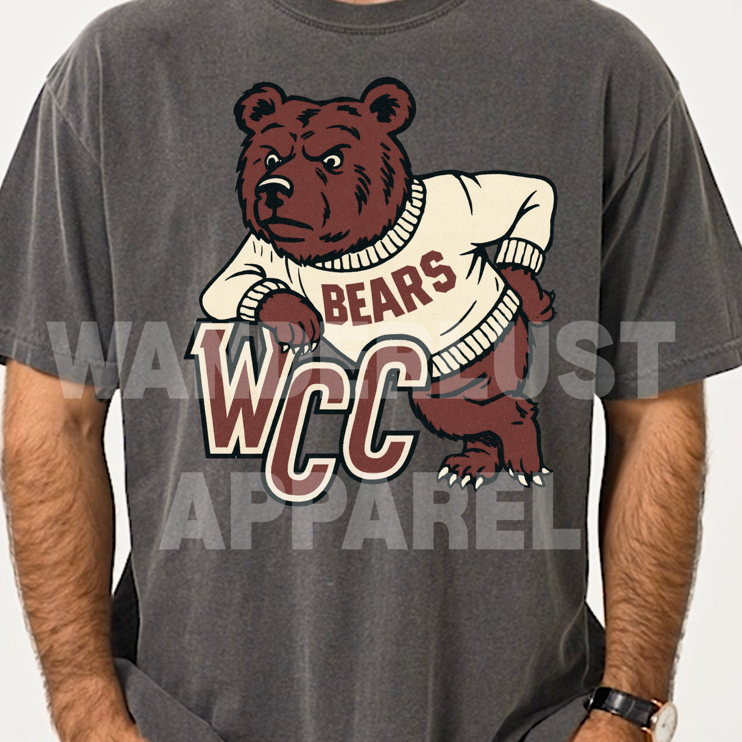THROWBACK BEARS VINTAGE TEE