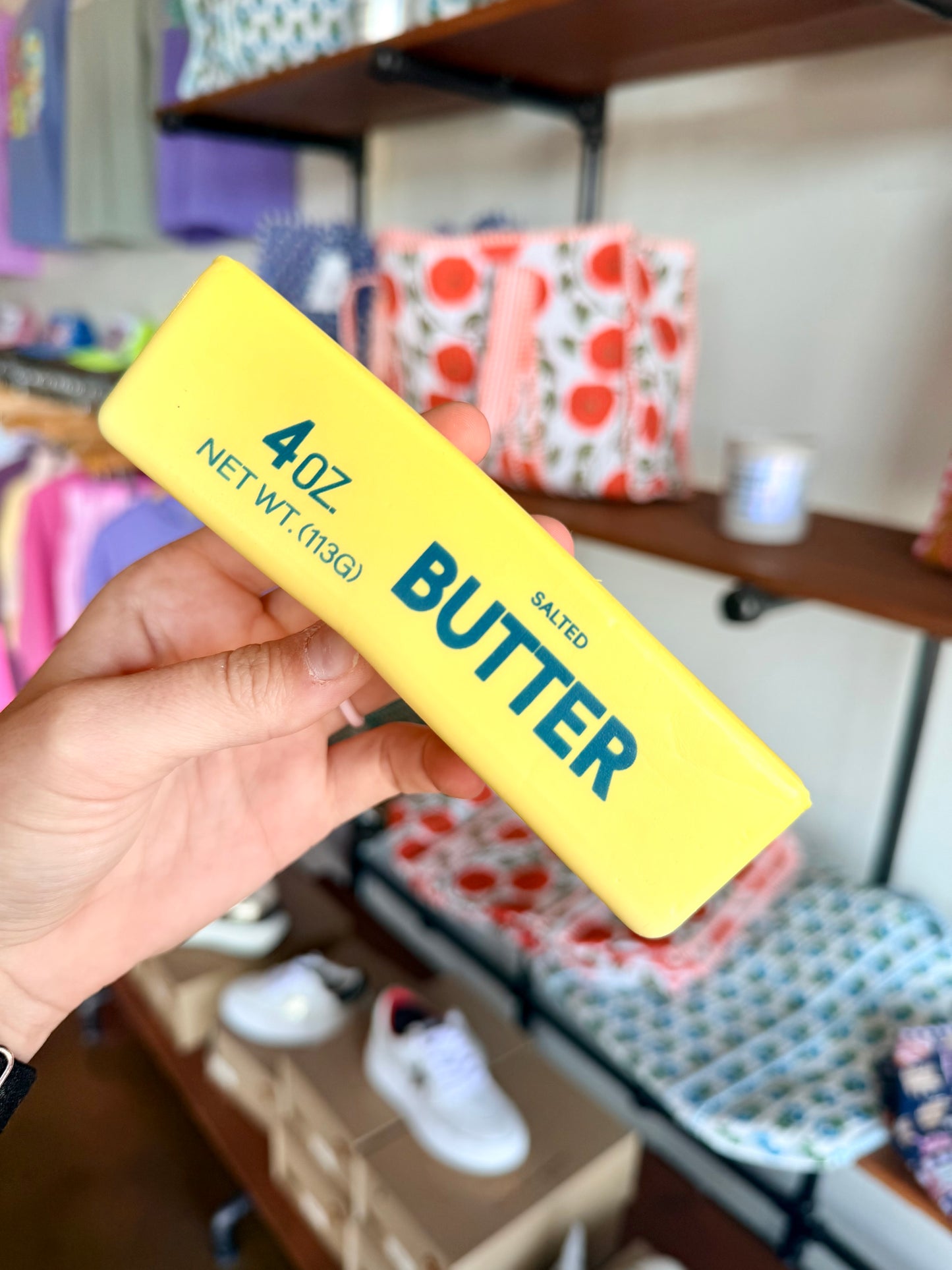 TRADITIONAL BUTTER SQUISH TOY