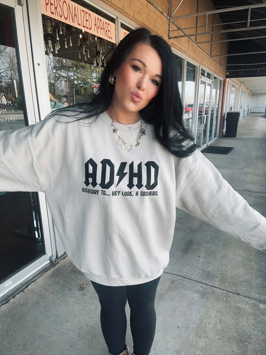 ADHD Retro Sweatshirt | GILDAN