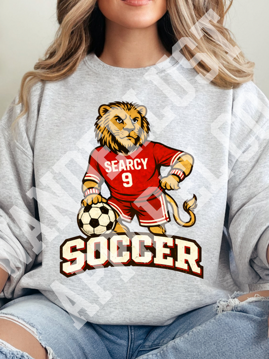 CUSTOM SEARCY SOCCER JERSEY GARPHIC